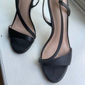 Rachel Zoe Nina Leather Sandal - Black